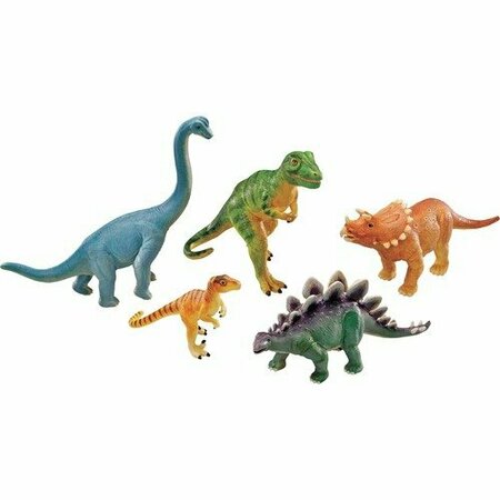 LEARNING RESOURCES TOY, PLAS, DINOSAUR, JUMBO, 5PC, 5PK LRN0786